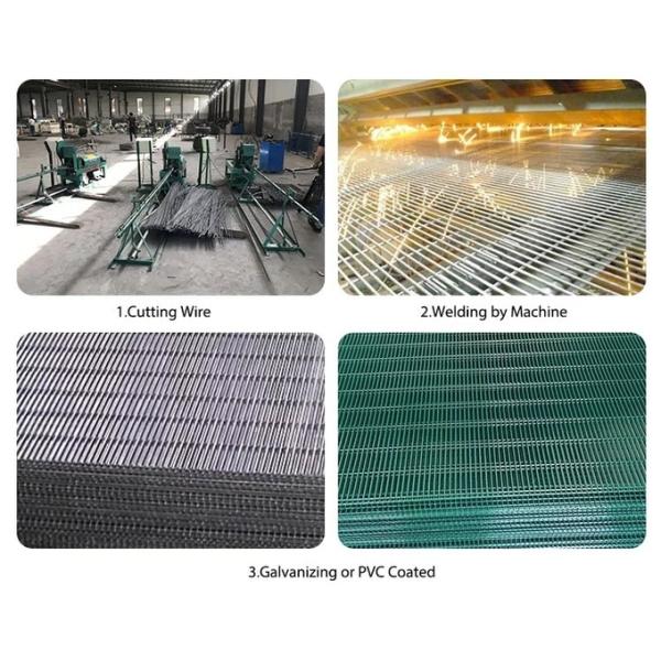 358 welded wire mesh fence