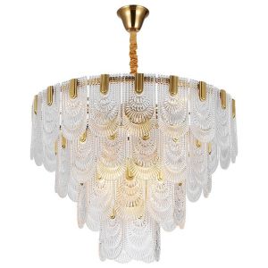 Luminous Flux 110lm Contemporary 60*29cm Crystal Pendant Light