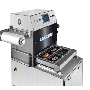 China Commercial Meat Skin Pack Machine Automatic Food Grade Vacuum Sealer IP 65 on sale