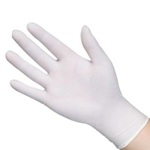 China CE AQL 1.0 Latex Powdered Surgical Gloves For Hand Protection NO HOLES on sale