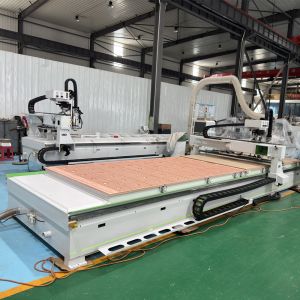 Fully Automatic Dual Station CNC Nesting Machine 60m/Min Speed 3050x1830mm
