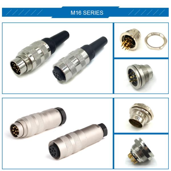 Aisg Male And Female Connectors 2 4 6 8 9 Pins 0.5m - 100m Length