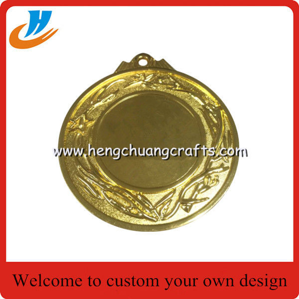 China stock metal blank medals, brush antique bronze blank race medals cheap price