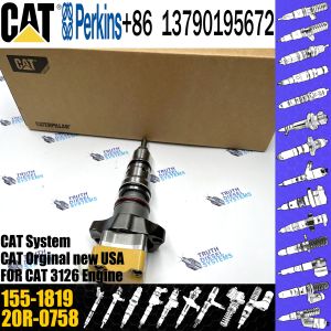 C-a-t 3126B Engine Excavator Parts Diesel Fuel Injector 155-1819 179-6020 138