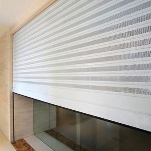 HA80 Aluminum Roller Shutter Door 7500x7500mm with Remote Control