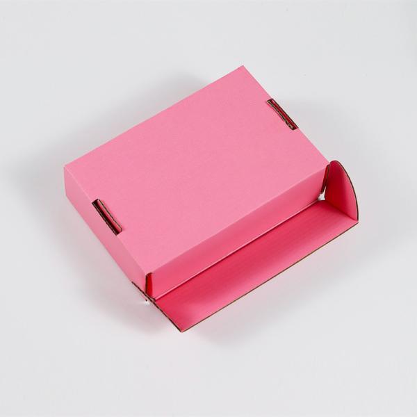 Sturdy 3 Layer Pink Airplane Storage Box Foldable Rigid Box
