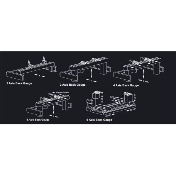 DA52 Electric Sheet Metal Bending Machine 125T 4000mm