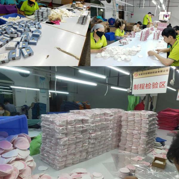 Wholesale Microfiber Cotton Face Cleaning Discharge Makeup Powder Remover Sponge Puff