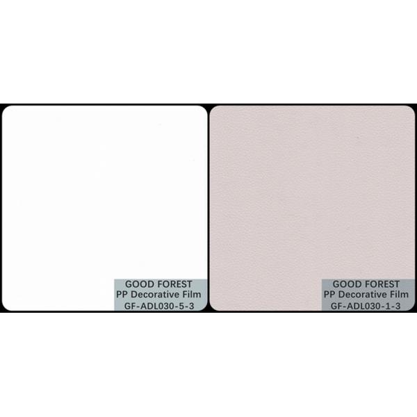 Recyclable Clear Polypropylene Film Decorative Lichi Dermatoglyph