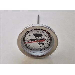 Stainless Steel Oven Meat Thermometer Instant Read With Animals Print