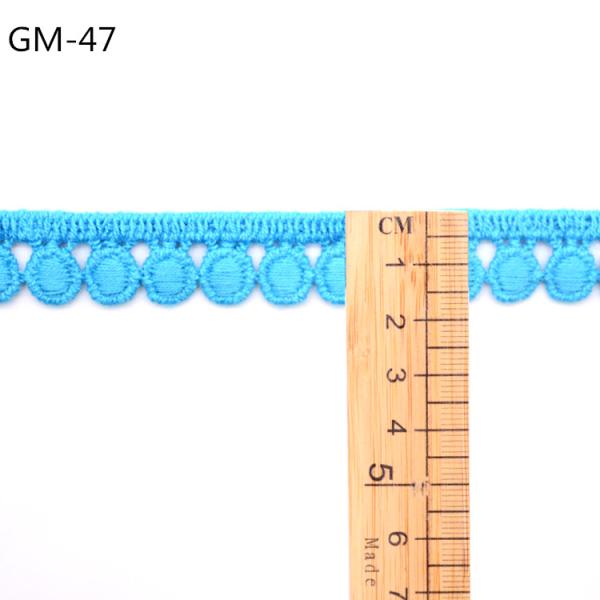 Natural Cotton 1.8cm Pom Pom Trim For Curtains Bed Skirts