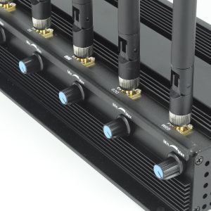 Adjustable 6 Antennas 15W High Power Cellphone ,GPS,WiFi Jammer