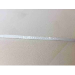 Airprene Fabric Neoprene Rubber Sheets With Round / Diamond Rhombus Hole ,