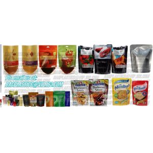 Customized Printing Laminated Material Food Grade Packaging Aluminum Foil Food