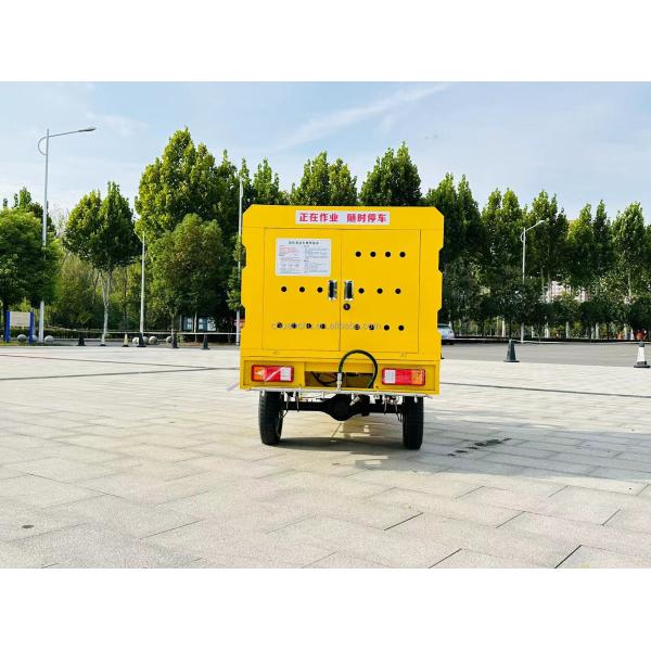 Electric Marble Automatic Road Washing High Pressure Cleaning Truck Water Tricycle Cleaning Car