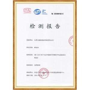 Tianjin Liwei New Energy Technology Co., Ltd. Certifications