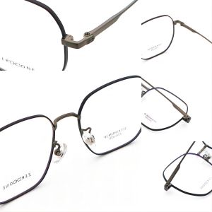 Super Elastic Bate IP Electroplate Bate Titanium Eyeglasses For Men Women