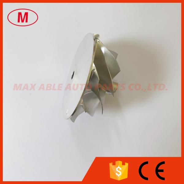 G25-550 reverse 48.35/60.00mm 9+0 Blades Point milling turbo aluminum 2618/Milling/billet compressor wheel