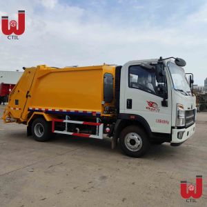 CCC Compactor Garbage Truck 6CBM Dump Truck Trash Removal