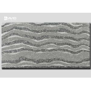 Chemical Resistant Quartz Bathroom Countertops Slab Low Maintenance 3200 X