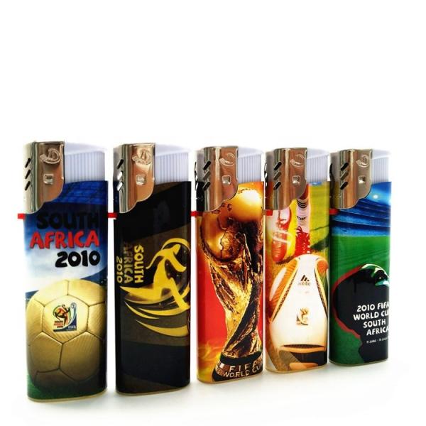 Customized Windproof Cigarette Lighter Football Wrapping Paper And Customized