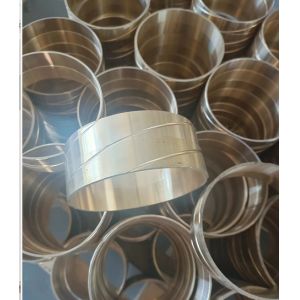 ZXB600 Oil Grooved bronze Copper alloy Bearing Double helix bushing