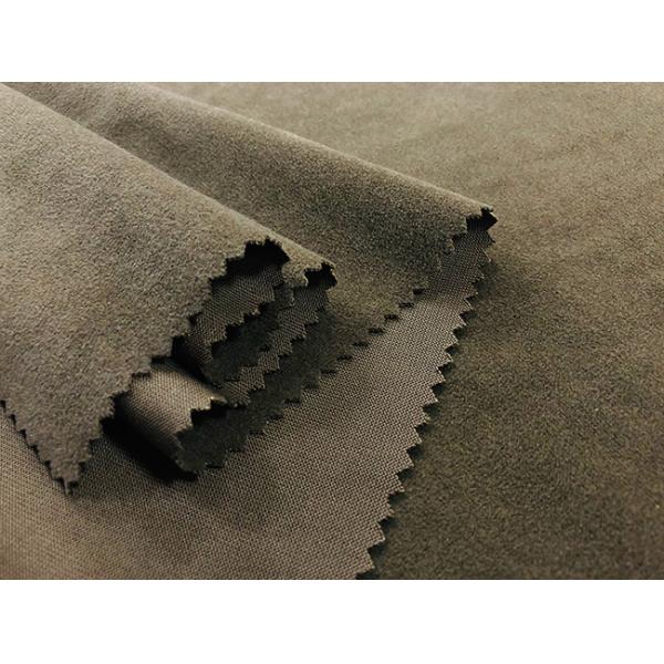 240GSM Brown Polyester Fabric Durable Water Repellent 160cm 100 Percent polyester