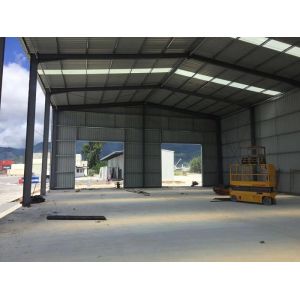 Stable Light Steel Frame Construction , Metal Frame Steel Building House