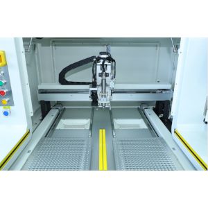 Off Line PCB Depaneling Router Machine For Glass Epoxy