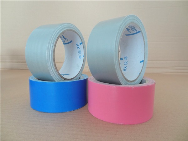 Blue / Silver colorful Duct Tape jumbo roll Sealing Carpet Joints edge