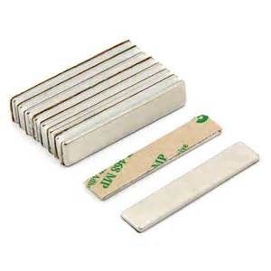 Strong permanent 3M adhesive tape magnet wholesale