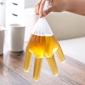 Disposable Food Prep Gloves Clear Safety PE Gloves For Kitchen Cooking Food