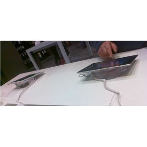 COMER Anti Theft Solutions tablet stand charging with lock