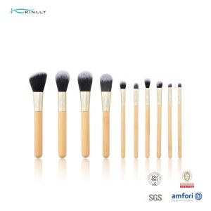 OEM Professional 10Pcs Synthetic Makeup Brush Sets custom types