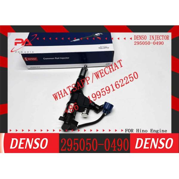 Brand-New diesel Fuel common rail injector 295050-0490 295050-0491 295050-0492 23670-E0220 for HINO Heavy Truck E13C Eng