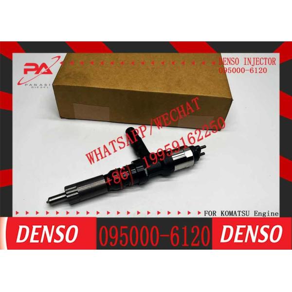 Fuel Injector 095000-6120 9709500-612 6261-11-3200 6261-11-3100 for Komatsu Excavator WA500-6 4507 PC600 PC650-8 PC800-8