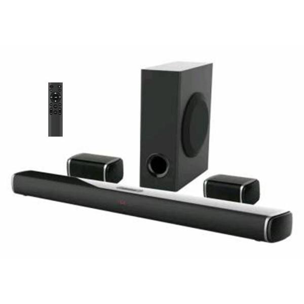 4-Speaker 250W Wireless Bluetooth Soundbar Multiple Input Options