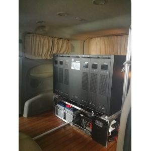 Frequency 6000MHz 1000W Car Signal Jammer With Celluar Bands and 5Kw power