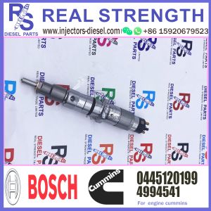 Diesel Engine Common Rail Assembly Diesel Fuel Injector 0445120199 For Bosh