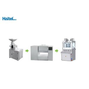 Rotary Candy Tablet Press Machine High Speed With Mechanical Buffer Unit