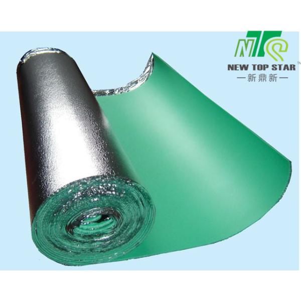 Silver Film 2mm Flooring Underlayment , Moisture Resistant Underlay For Laminate Flooring