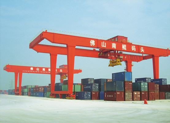 High Technology 40ft 20ft Container Gantry Crane RMG Rail Mounted Gantry