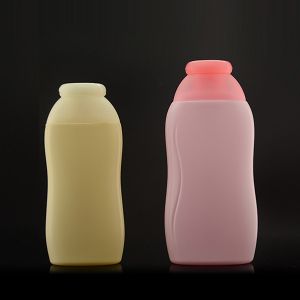 OEM Colorful Empty Plastic Bottle 200ml 250ml Shampoo In Orange Bottle