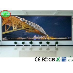 No-Smear HD Audio-Visual P2 P3 256*128mm Indoor Full-Color LED Display full