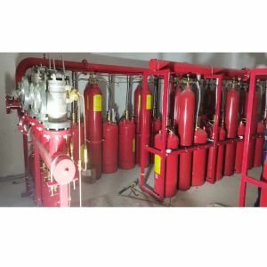 Odorless FM200 Piston Flow System Gas Fire Extinguishing System For Multiple