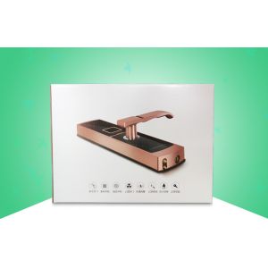 100% Recyble Corrugated Paper Packaging Boxes / Carton Packing Box For Lock