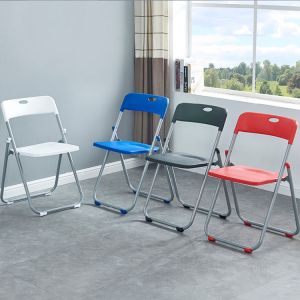 Office Building Stackable Folding Plastic Dining Chair 40*40*78cm for Banquet