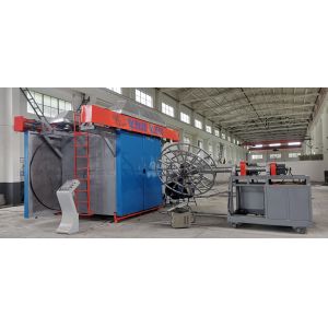 Shuttle Automatic Rotomolding Machinery For 1000kg Max Mold Weight