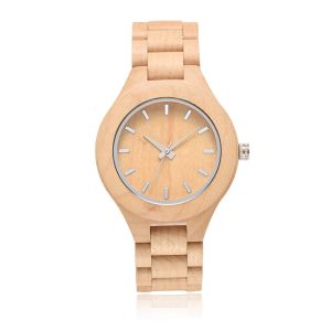 Environmentally Friendly Luxury Wood Watches With Japan Quartz Movement