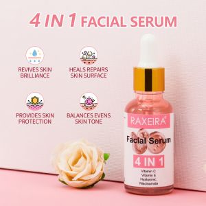 Natural Vitamin C E Serum With Niacinamide And Hyaluronic Acid / Organic